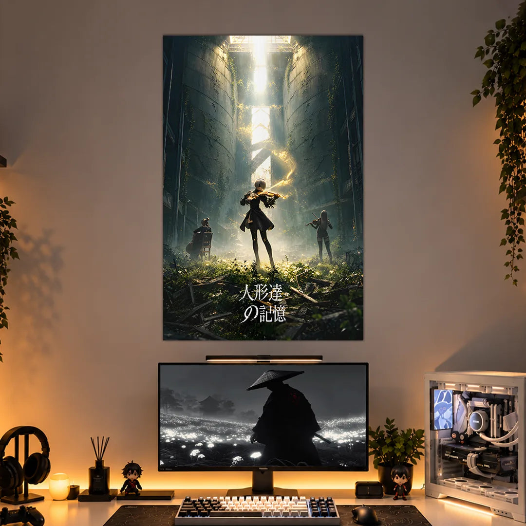 NIER AUTOMATA POSTER - 2 | GAMING ROOM POSTERS BLUMUN