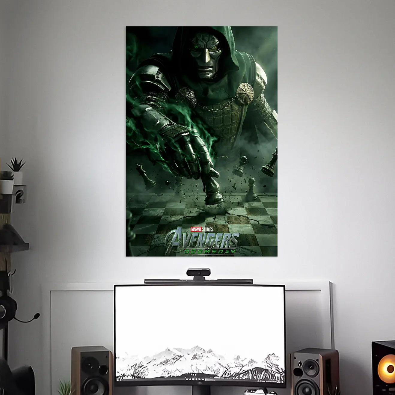 DR. DOOM POSTER - 3 | AVENGERS DOOMSDAY POSTERS | MARVEL POSTERS BLUMUN