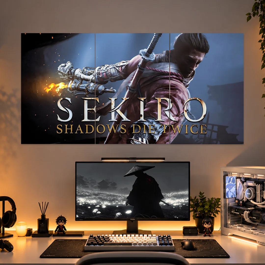 SEKIRO POSTER - 1 |GAMING ROOM POSTERS | 3 PIECE SET BLUMUN