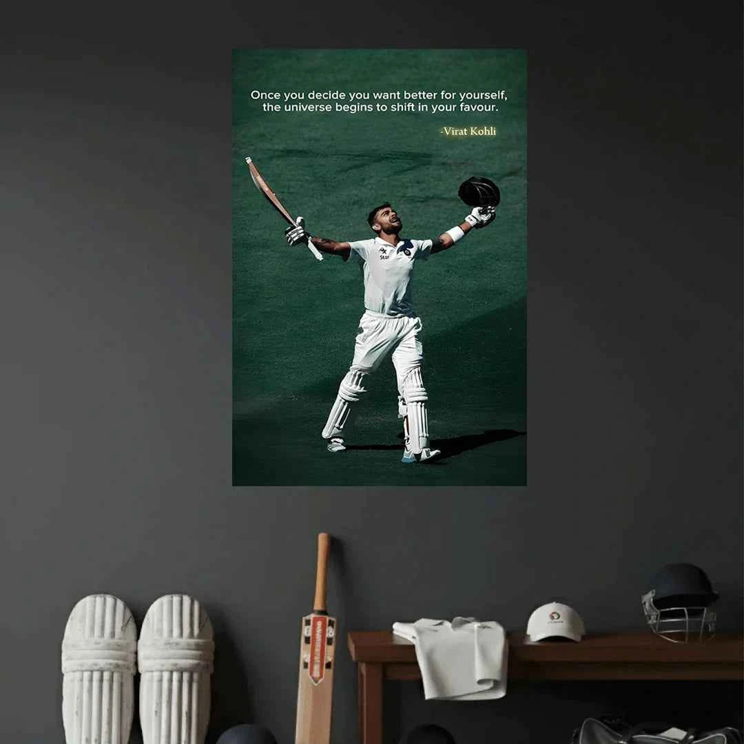 VIRAT KOHLI POSTER - 17 | CRICKET POSTERS