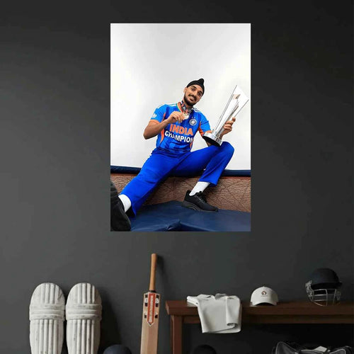 ARSHDEEP SINGH ICC WORLD CUP T20 2026 POSTER | CRICKET POSTER