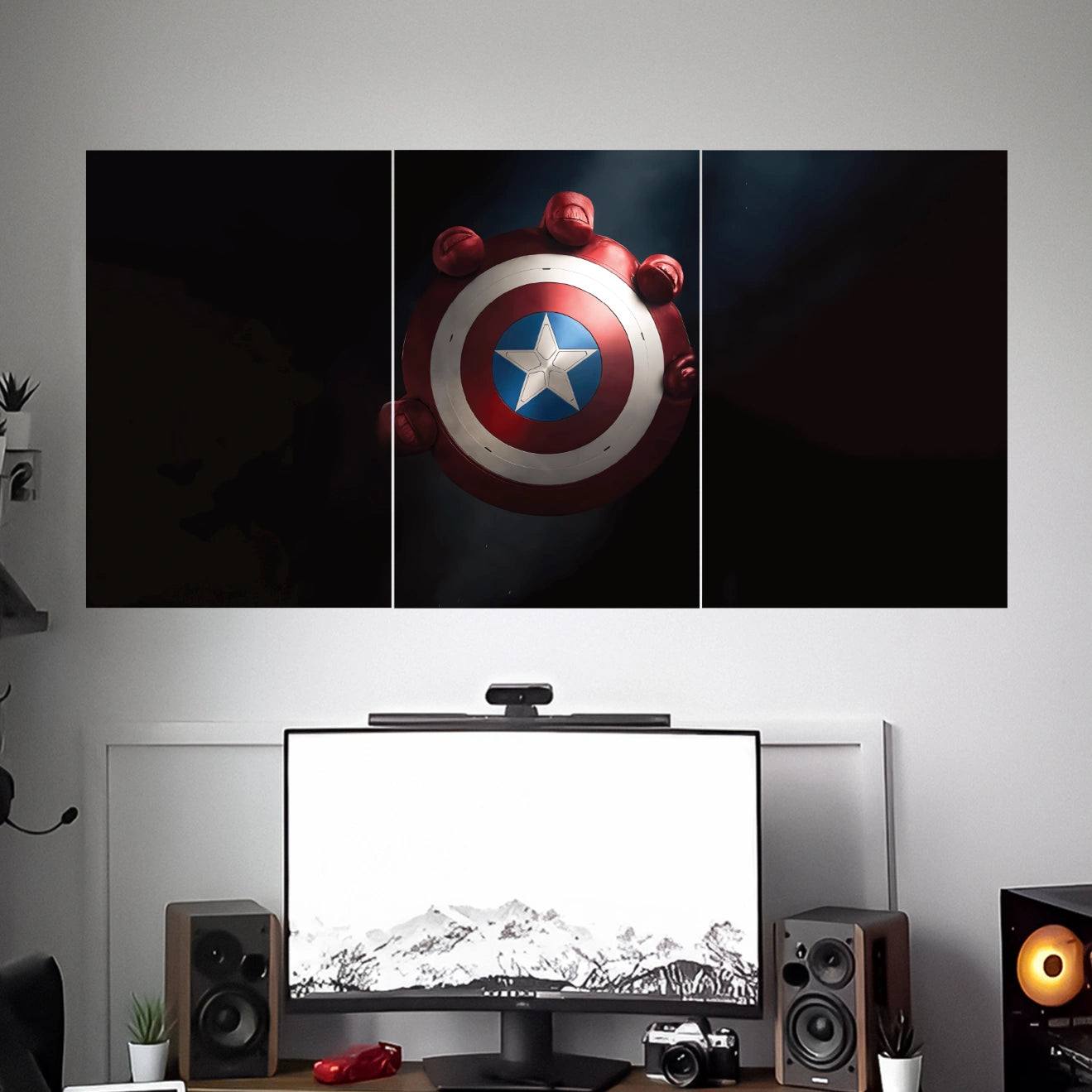 CAPTAIN AMERICA BRAVE NEW WORLD POSTER | MARVEL POSTERS | 3 PIECE SET