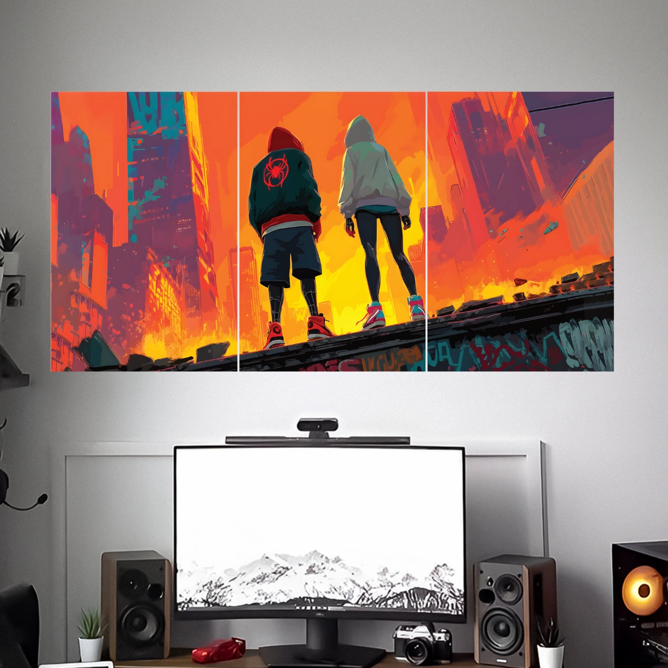 SPIDERMAN INTO THE SPIDER-VERSE POSTER  - 3 | MARVEL POSTERS | 3 PIECE SET