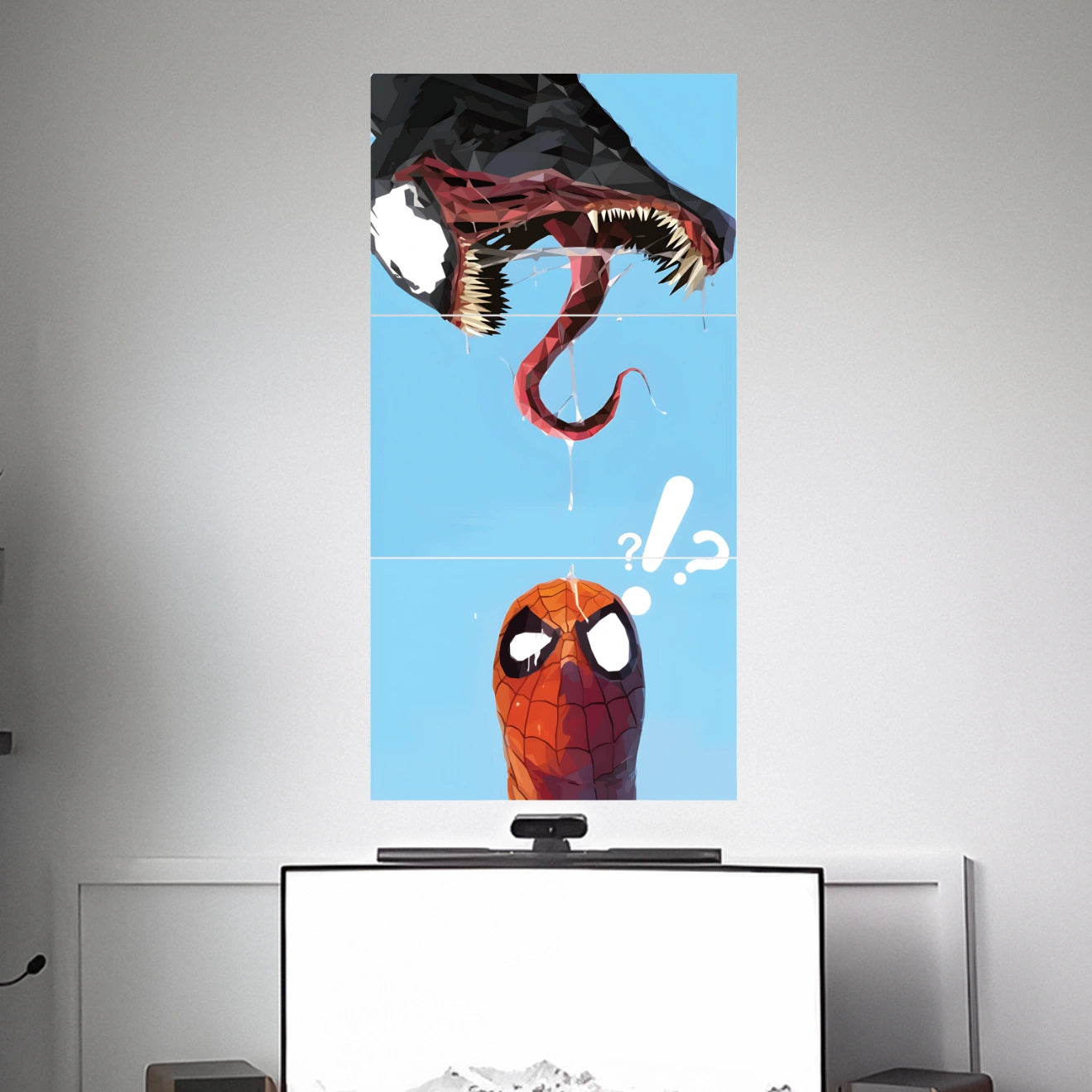SPIDERMAN & VENOM POSTER | MARVEL POSTERS | 3 PIECE SET