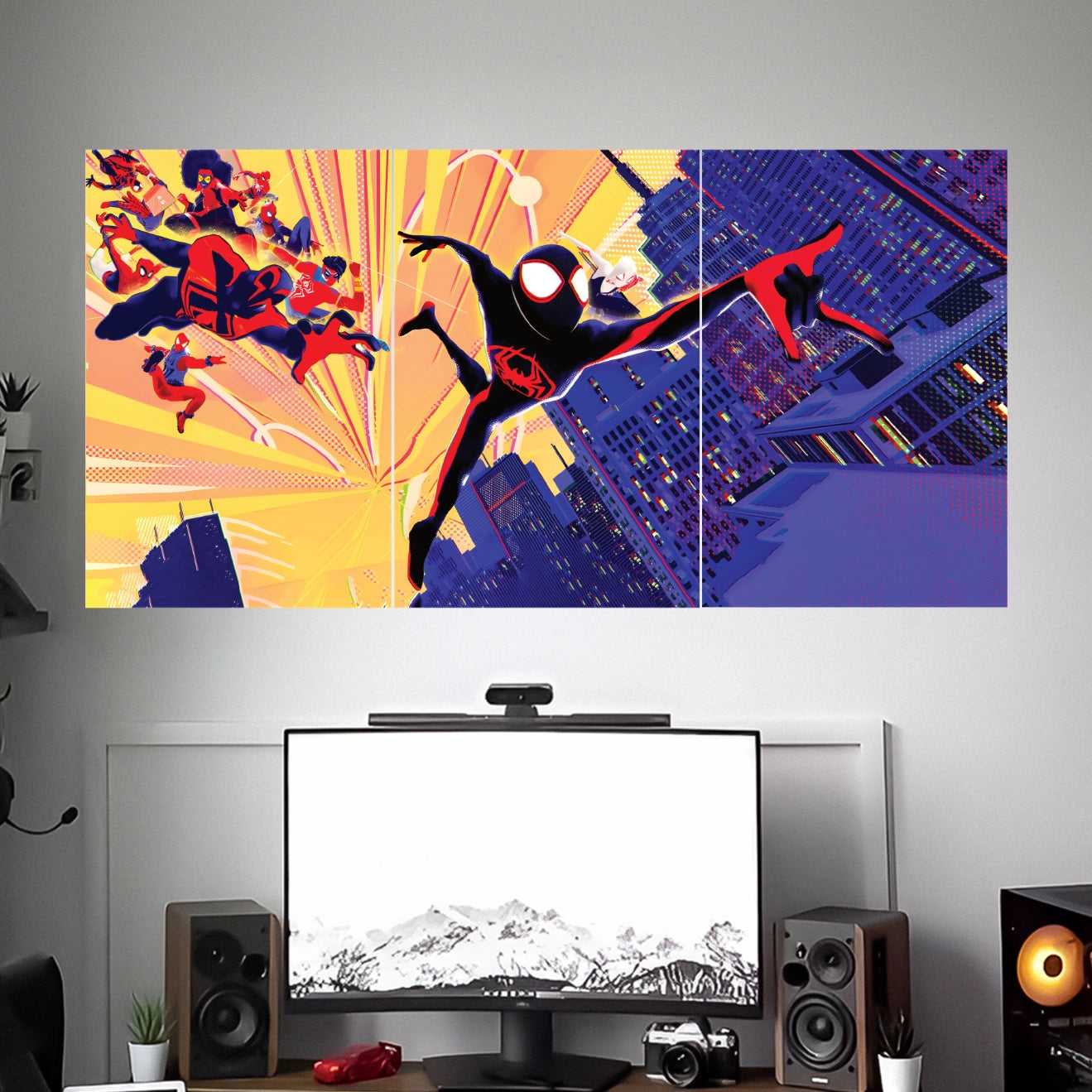 SPIDERMAN ACROSS THE SPIDER-VERSE POSTER - 2 | MARVEL POSTERS | 3 PIECE SET