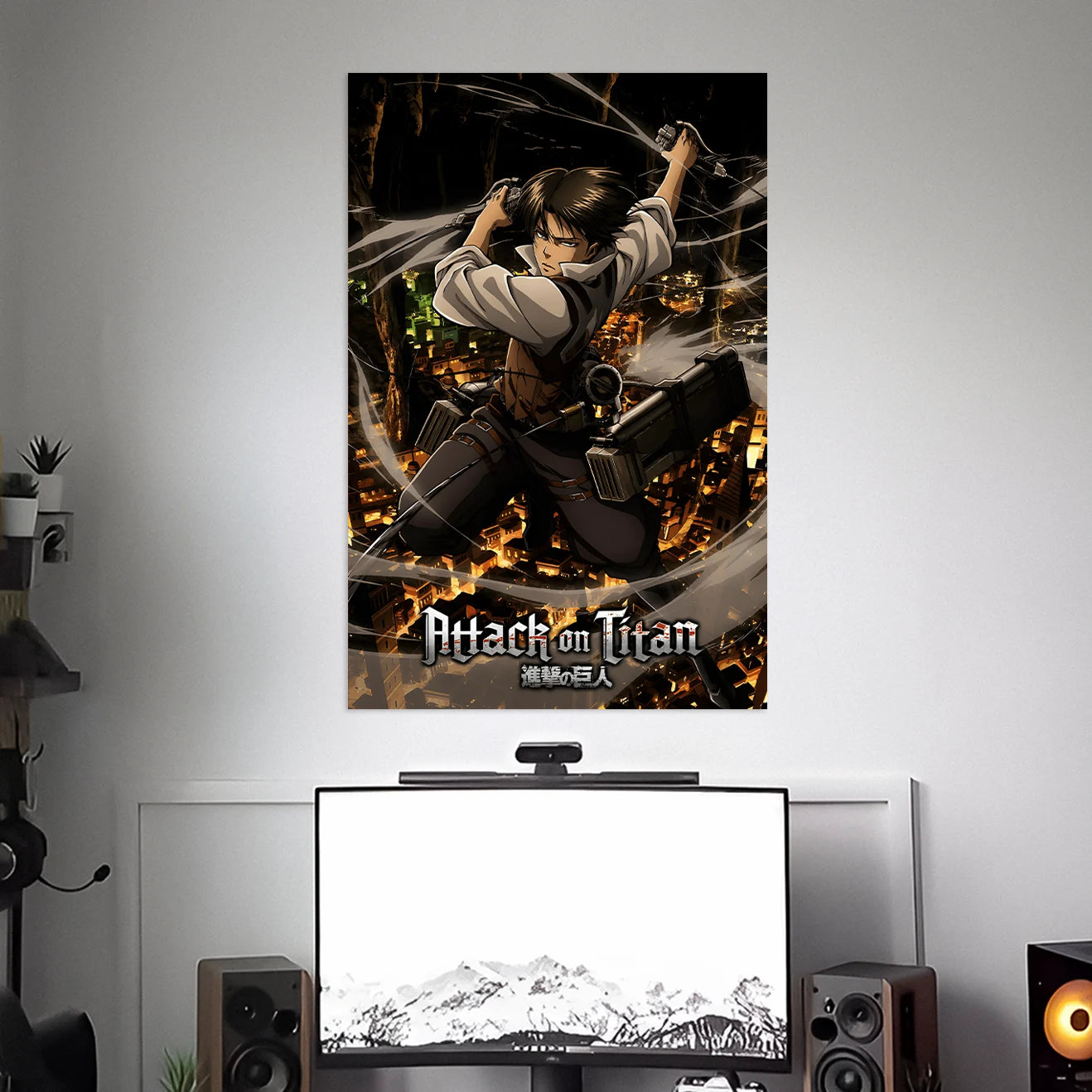 LEVI POSTER - 5 | ATTACK ON TITAN POSTER | ANIME POSTERS BLUMUN