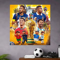 FIFA LEGO POSTER - 1 | FOOTBALL POSTER | 6 PIECE SET