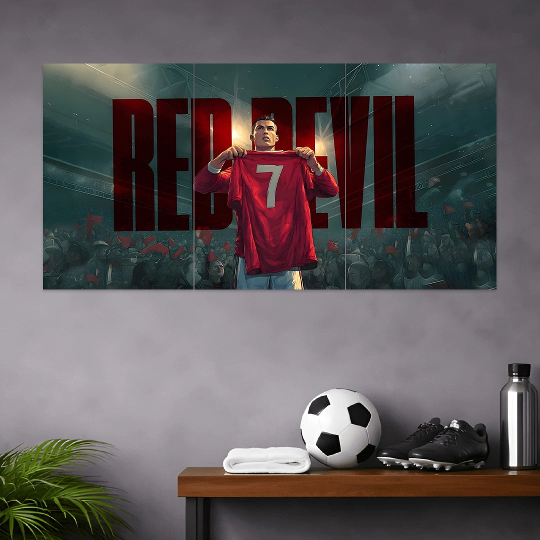 RONALDO POSTER - 6 | FOOTBALL POSTERS | 3 PIECE SET