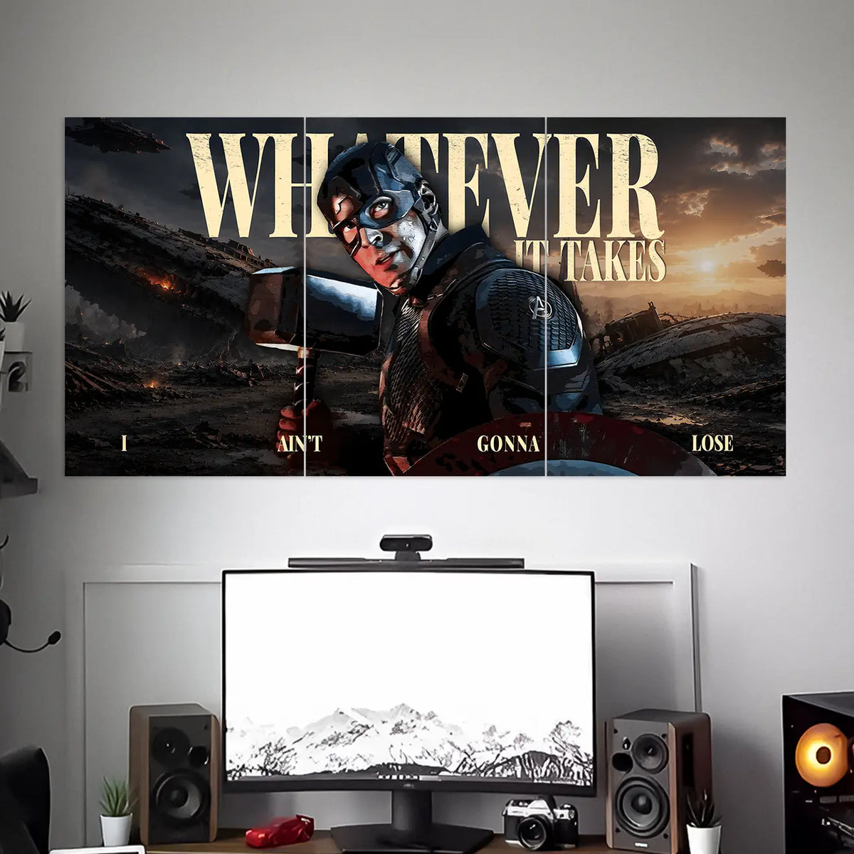CAPTAIN AMERICA POSTER - 3 | MARVEL POSTERS | 3 PIECE SET BLUMUN