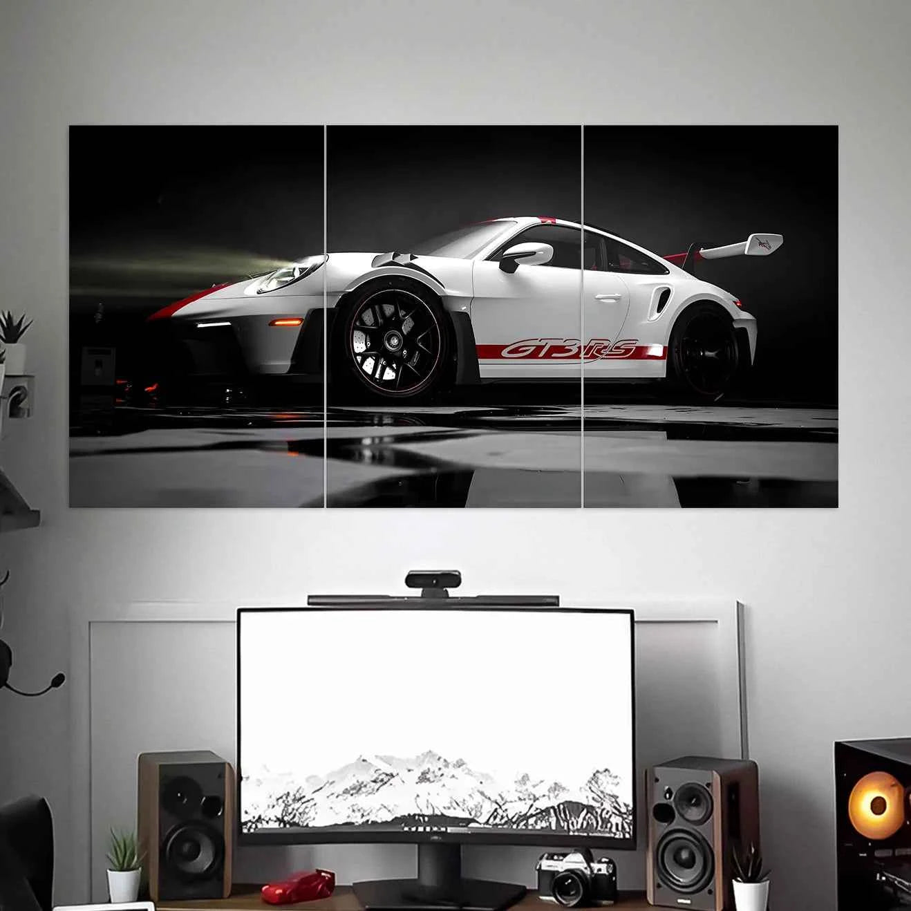 PORSCHE 911 GT3 RS POSTER | CAR POSTERS | 3 PIECE SET
