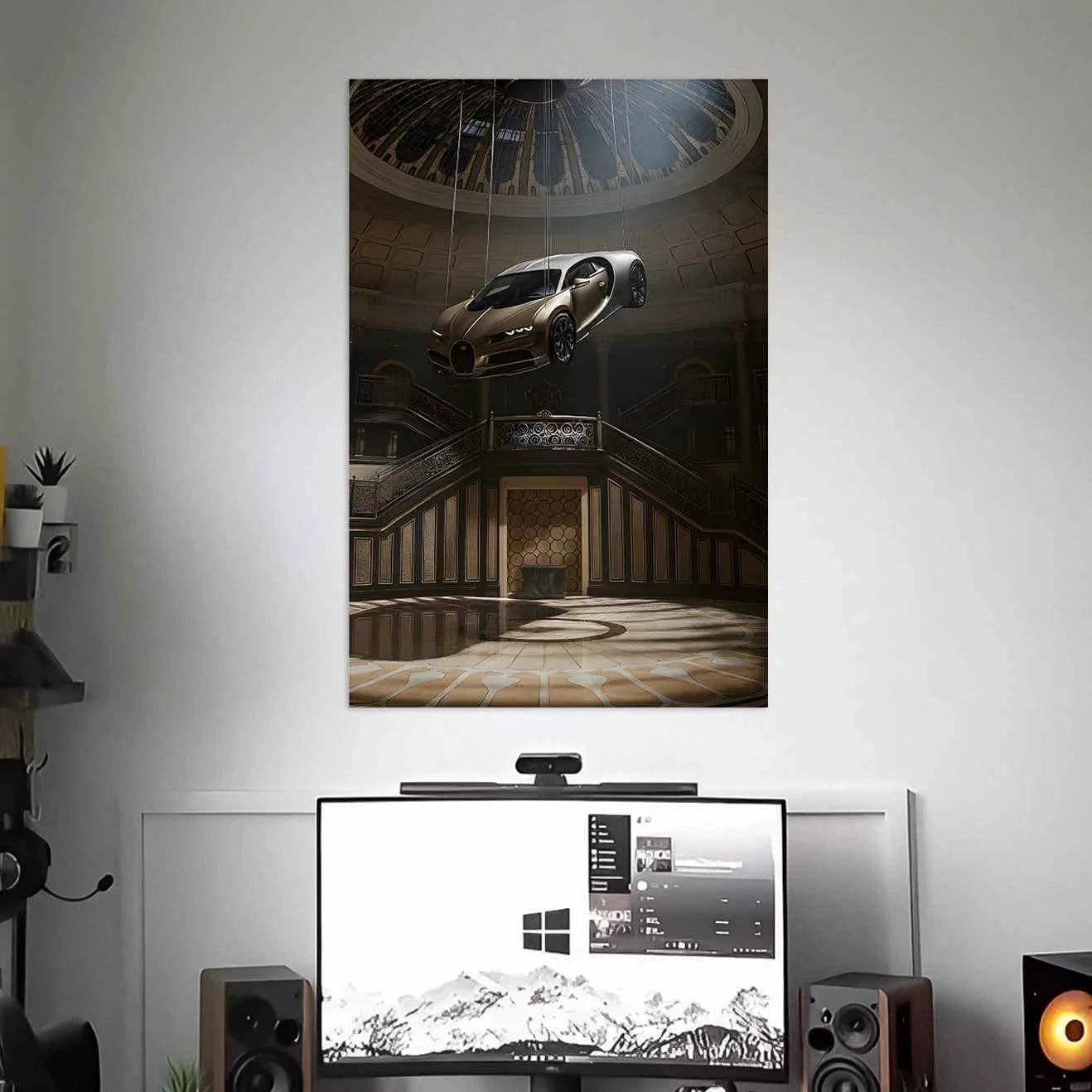 BUGATI CHIRON HYPERCAR POSTER | CAR POSTERS | HANGING CAR POSTER