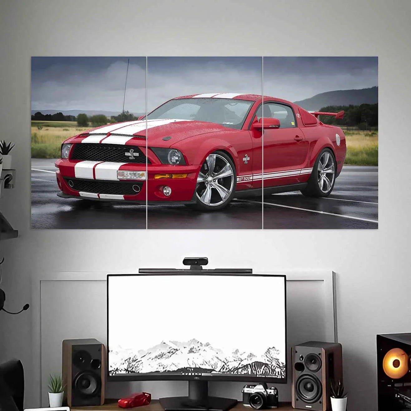 SHELBY MUSTANG GT500 POSTER | CAR POSTERS | 3 PIECE SET