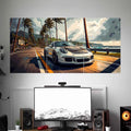 PORSCHE 911 GT3 RS POSTER | CAR POSTERS | VECTOR ART POSTER | 3 PIECE SET