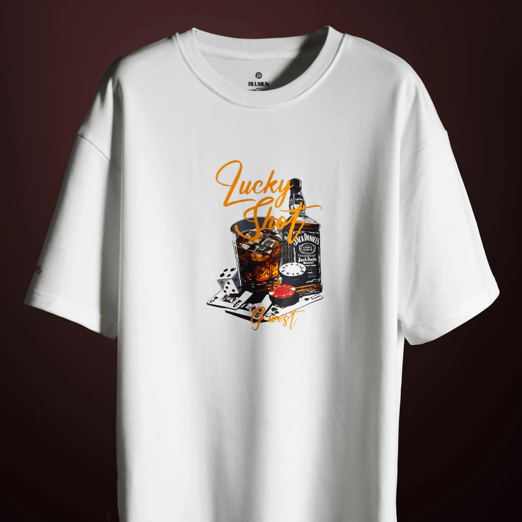 LUCKY SHOT OVERSIZED  T-SHIRT