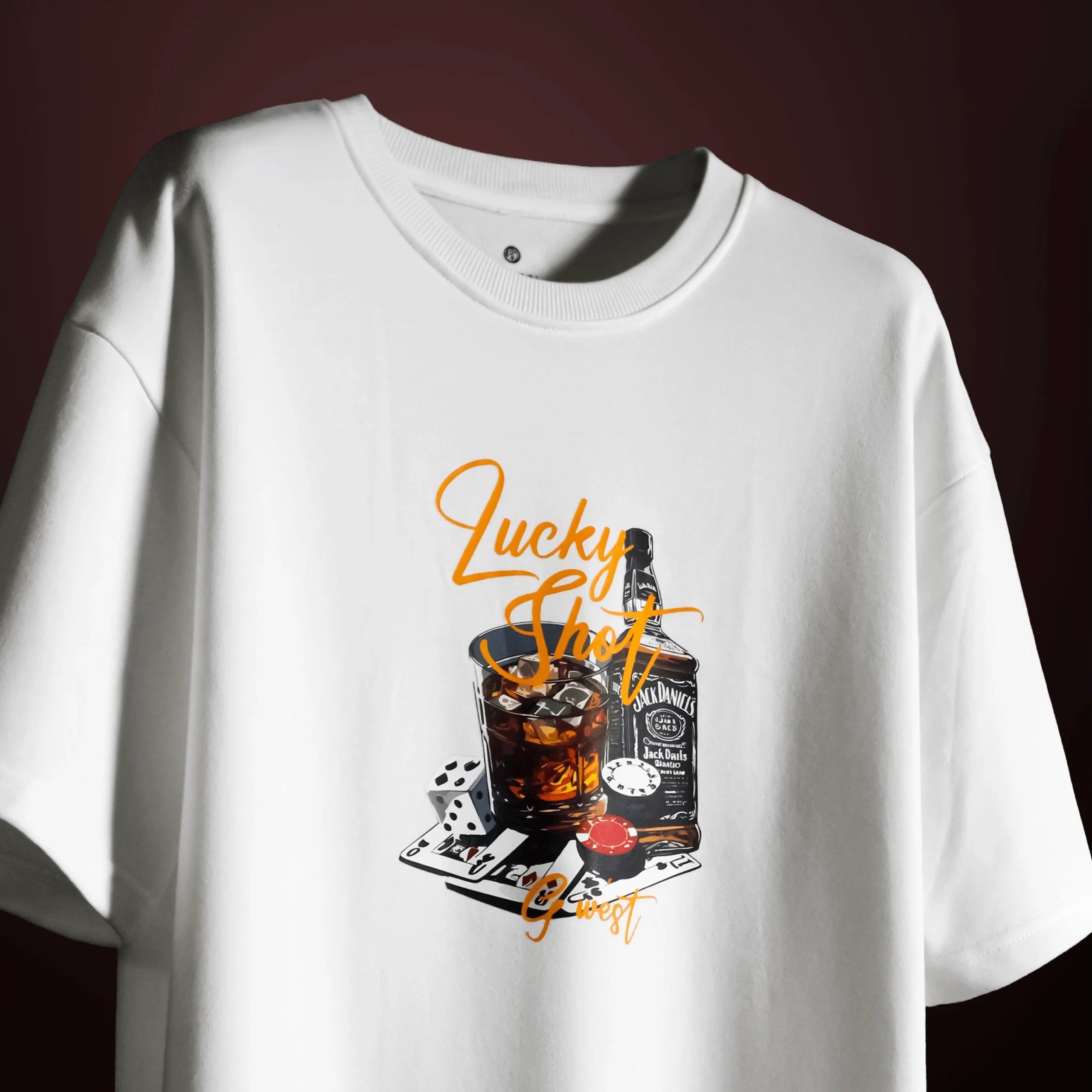 LUCKY SHOT OVERSIZED  T-SHIRT