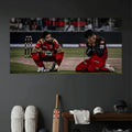 RCB POSTER - 9 | CRICKET POSTERS | 3 PIECE SET