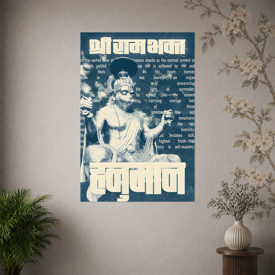 HUNUMAN JI POSTER - 5 | DEVOTIONAL POSTERS
