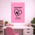 CAUTION POSTER | GIRL BOSS POSTERS