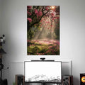 SAKURA GLOW POSTER | WALL ART | NATURE POSTERS
