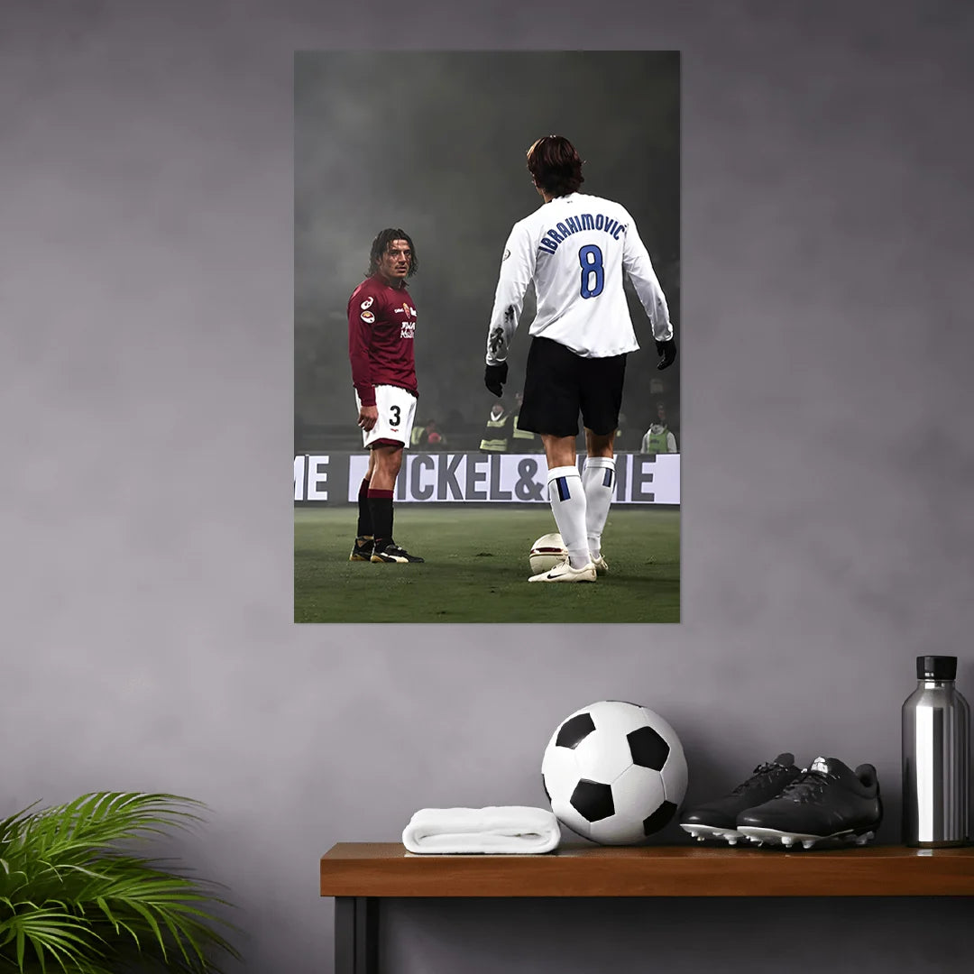 BALESTRI & ZLATAN POSTER | FOOTBALL POSTERS