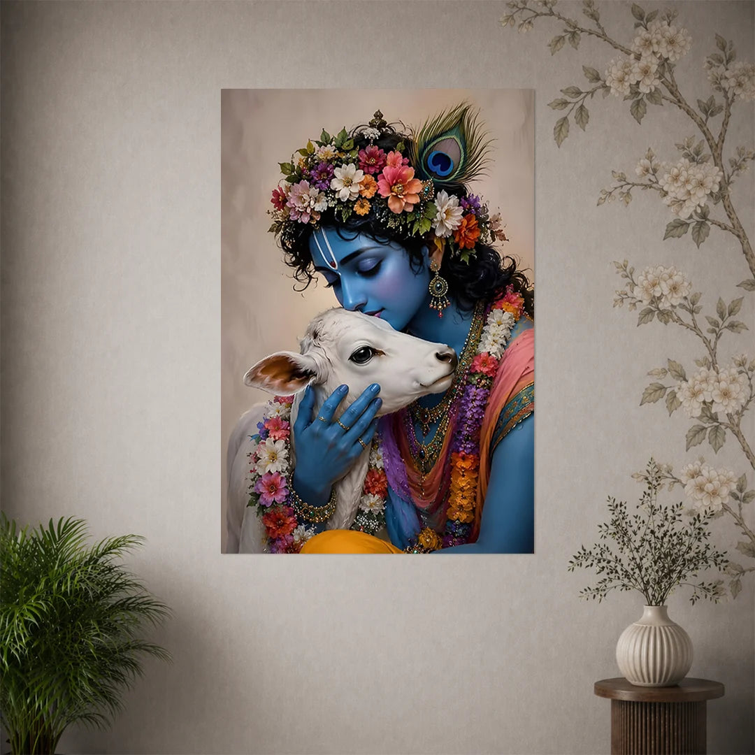 KRISHNA JI POSTER - 13 | DEVOTIONAL POSTERS BLUMUN