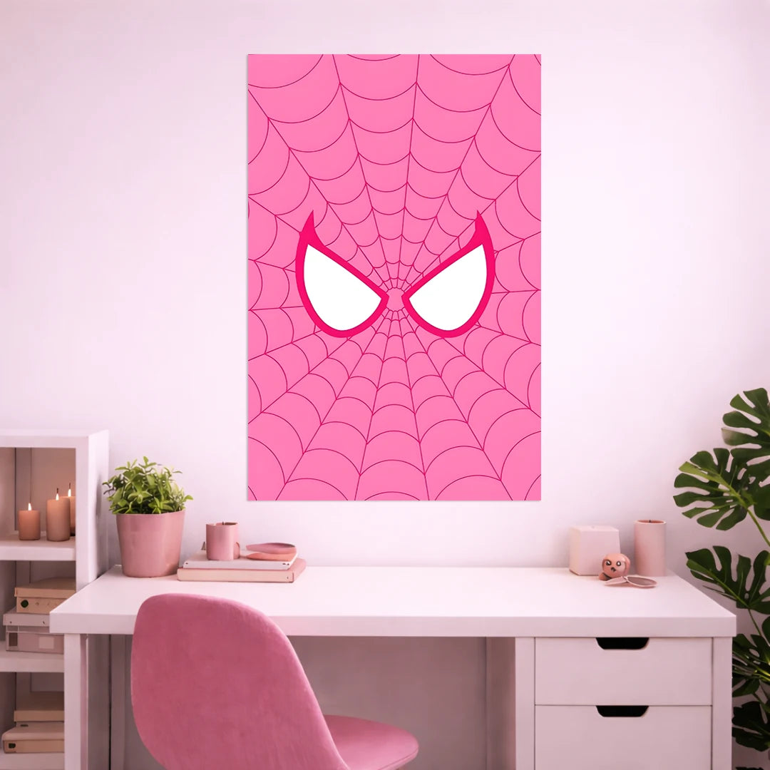 PINK SPIDY POSTER | GIRL BOSS POSTERS