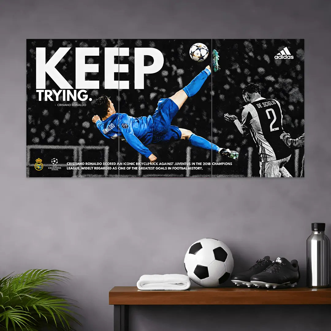 RONALDO POSTER - 16 | FOOTBALL POSTERS | 3 PIECE SET BLUMUN