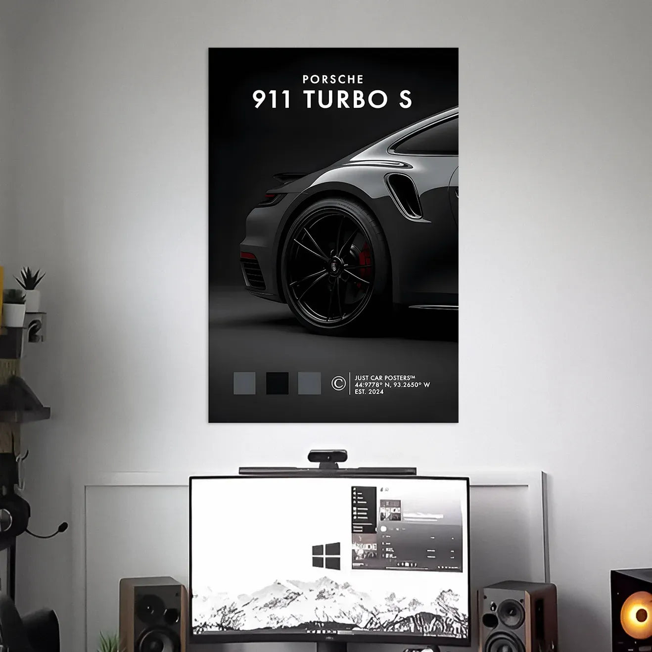 PORSCHE 911 TURBO S POSTER - 3 | CAR POSTERS