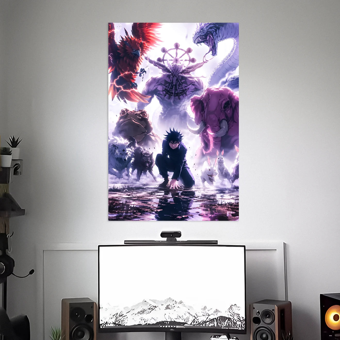 MEGUMI FUSHIGURO POSTER - 2 | JUJUTSU KAISEN POSTERS | ANIME POSTERS BLUMUN