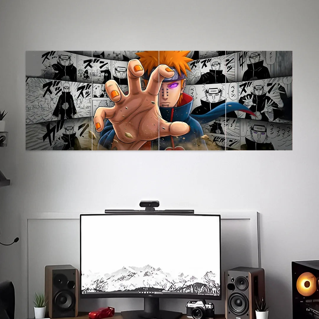 PAIN POSTER - 1 | NARUTO POSTERS | ANIME POSTER | 4 PIECE SET