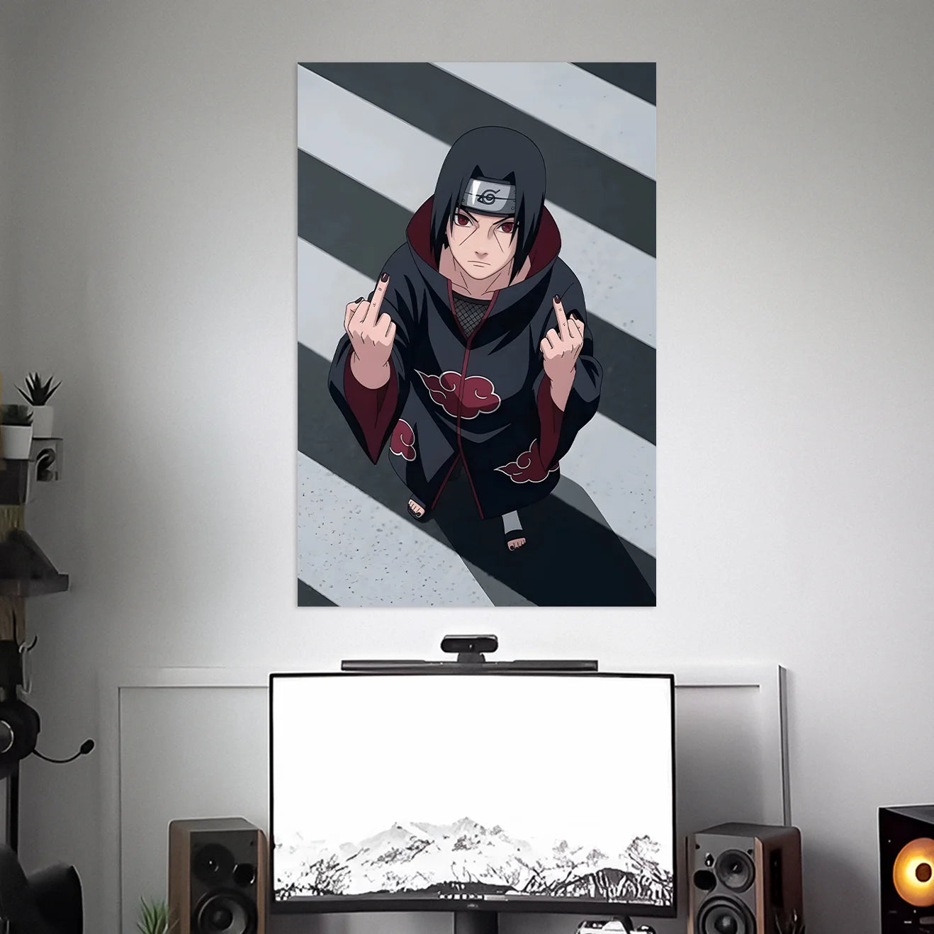 ITACHI UCHIHA POSTER - 4 | NARUTO POSTERS | ANIME POSTERS BLUMUN