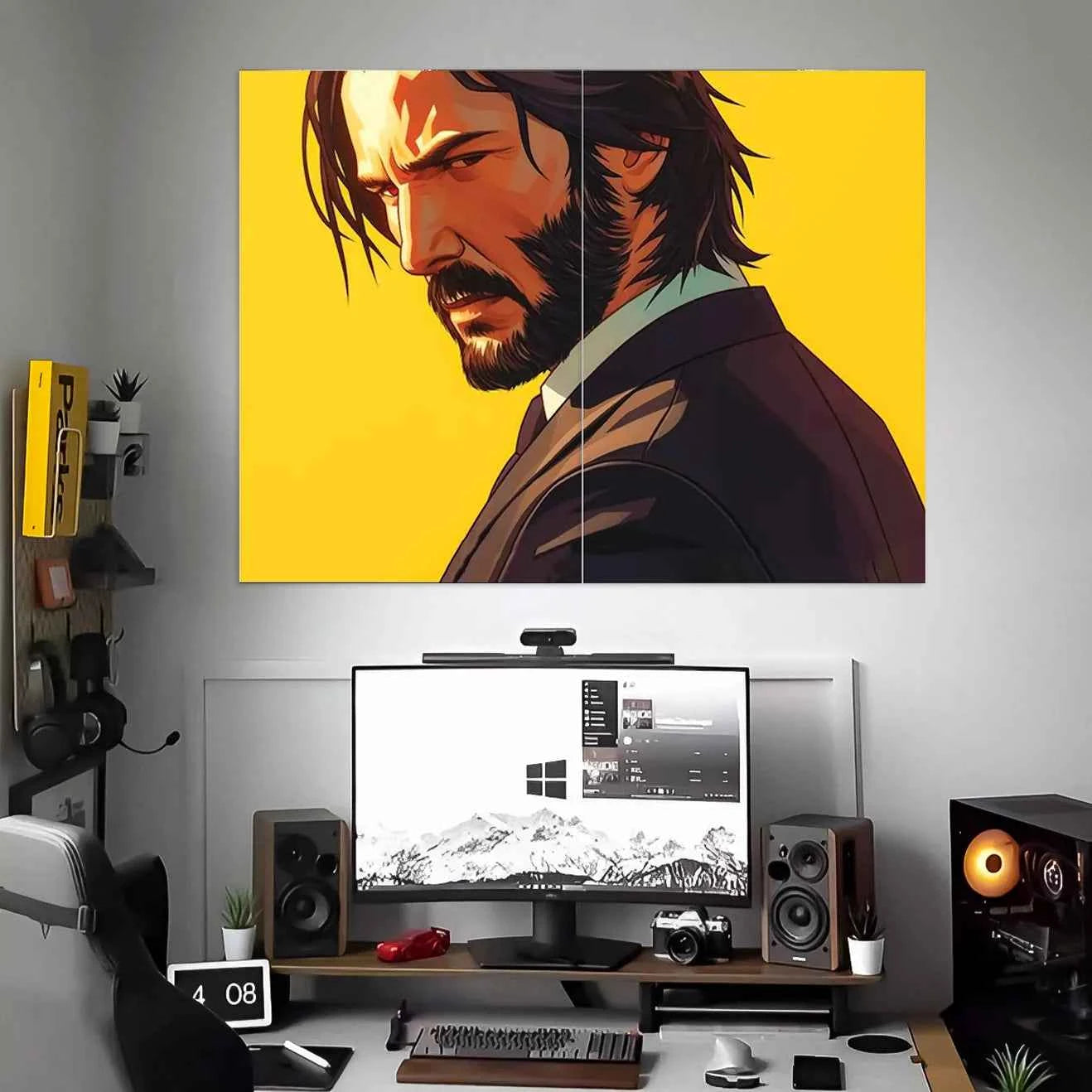 JOHN WICK POSTER | MOVIE POSTERS | 2 PIECE SET