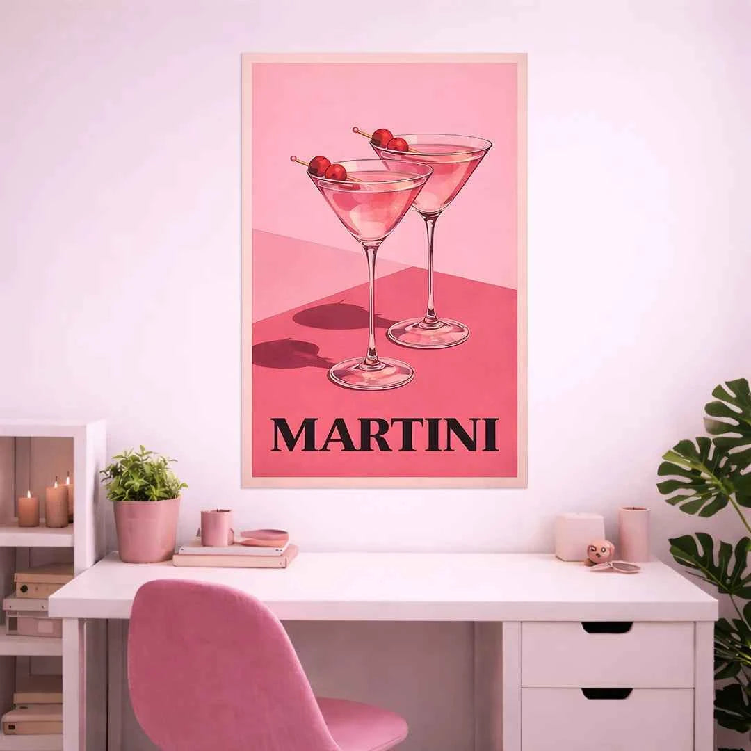 MARTINI POSTER | GIRL BOSS POSTERS