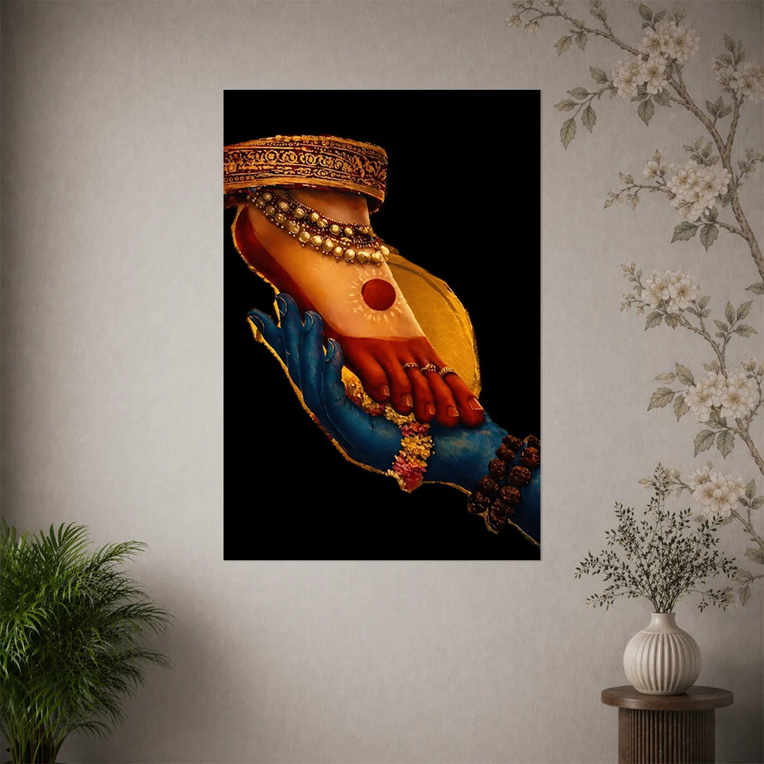 KRISHNA JI POSTER - 8 | DEVOTIONAL POSTERS BLUMUN