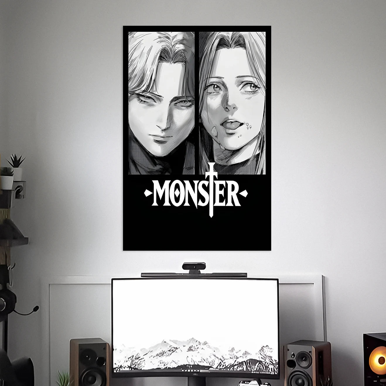 MONSTER POSTER - 2 | ANIME POSTERS BLUMUN