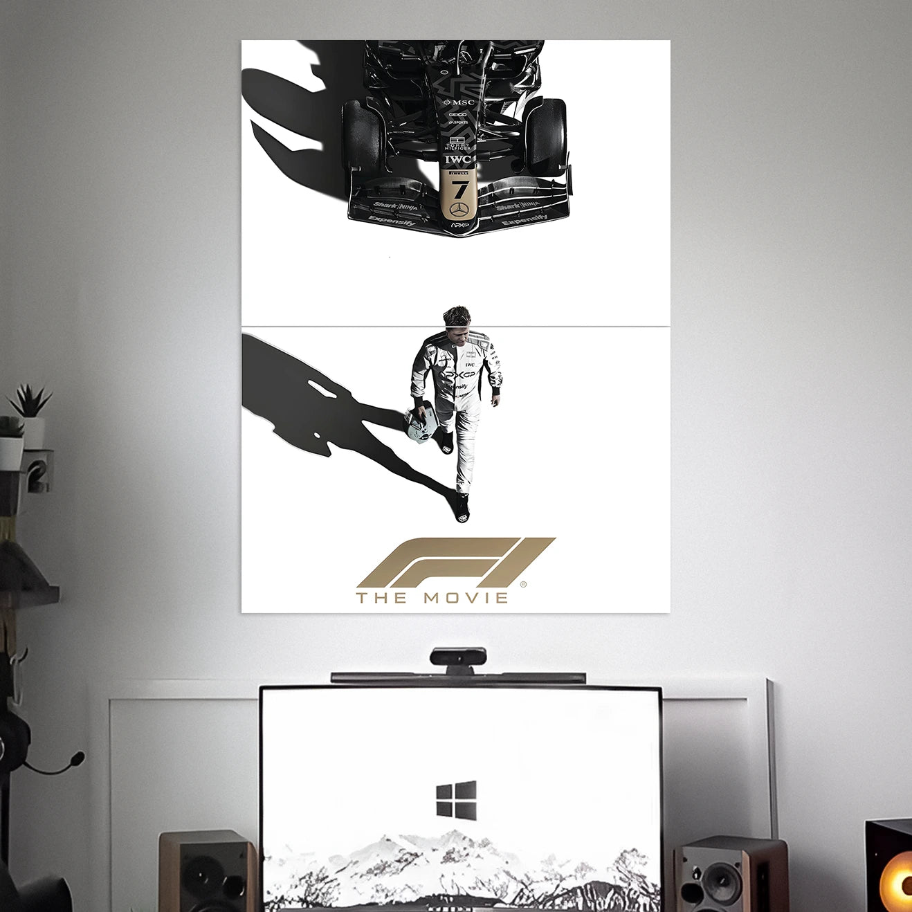 F1 MOVIE POSTER -1 | MOVIE POSTERS | 2 PIECE SET