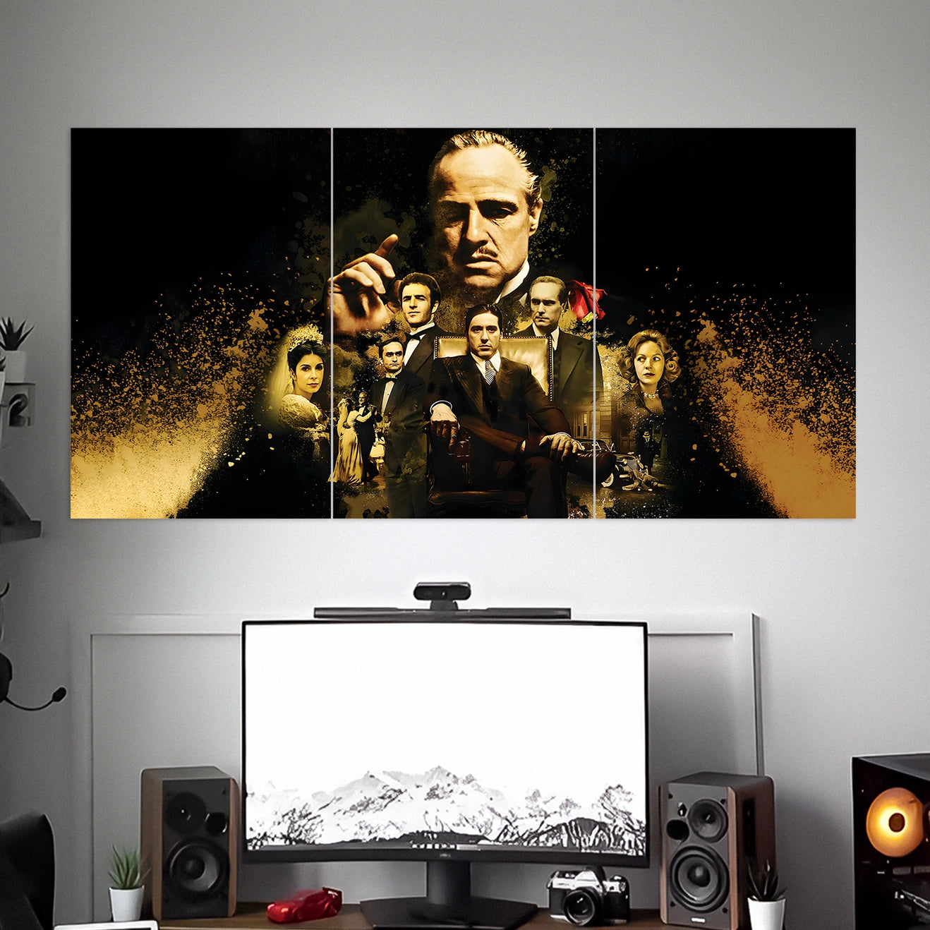 THE GODFATHER POSTER | MOVIES POSTERS | 3 PIECE SET