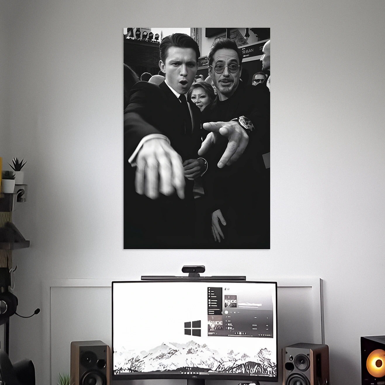 TOM HOLLAND & ROBERT DOWNEY JR. POSTER | MOVIES POSTERS