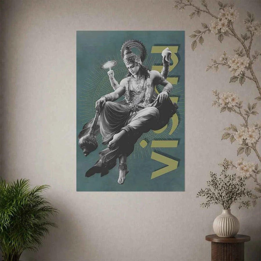 VISHNU JI POSTER - 1 | DEVOTIONAL POSTERS