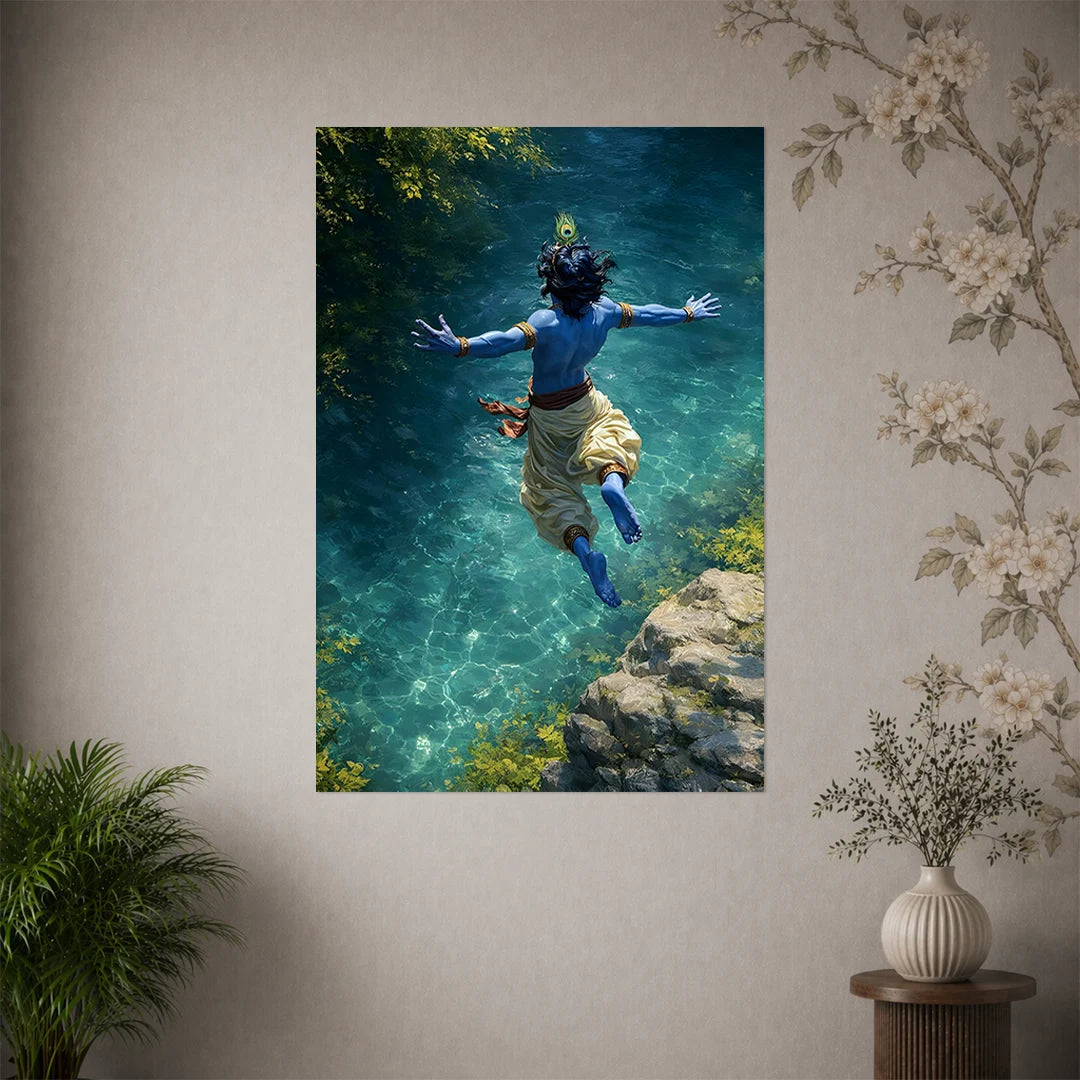 KRISHNA JI POSTER - 10 | DEVOTIONAL POSTERS BLUMUN