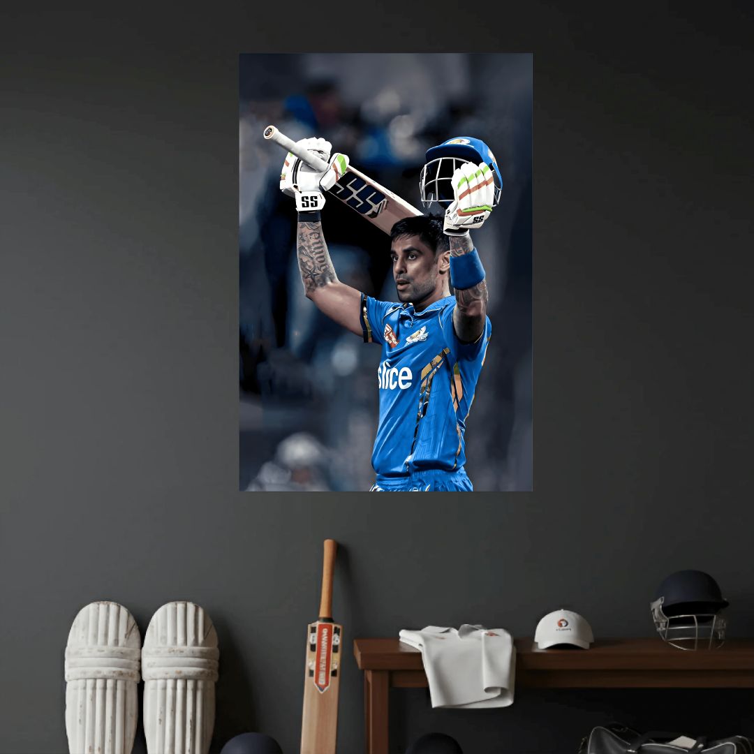 SURYAKUMAR YADAV POSTER - 14 | CRICKET POSTERS