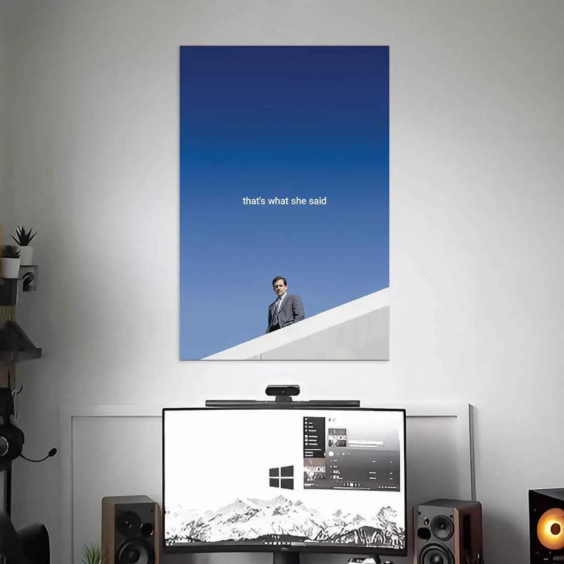THAT'S WHAT SHE SAID | THE OFFICE POSTERS | WEB-SERIES POSTERS