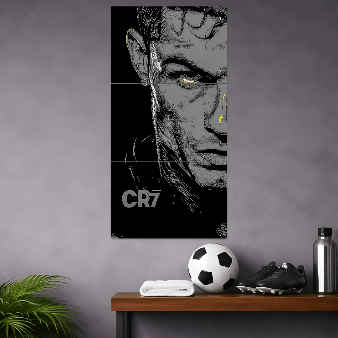 RONALDO POSTER - 7 | FOOTBALL POSTERS | 3 PIECE SET