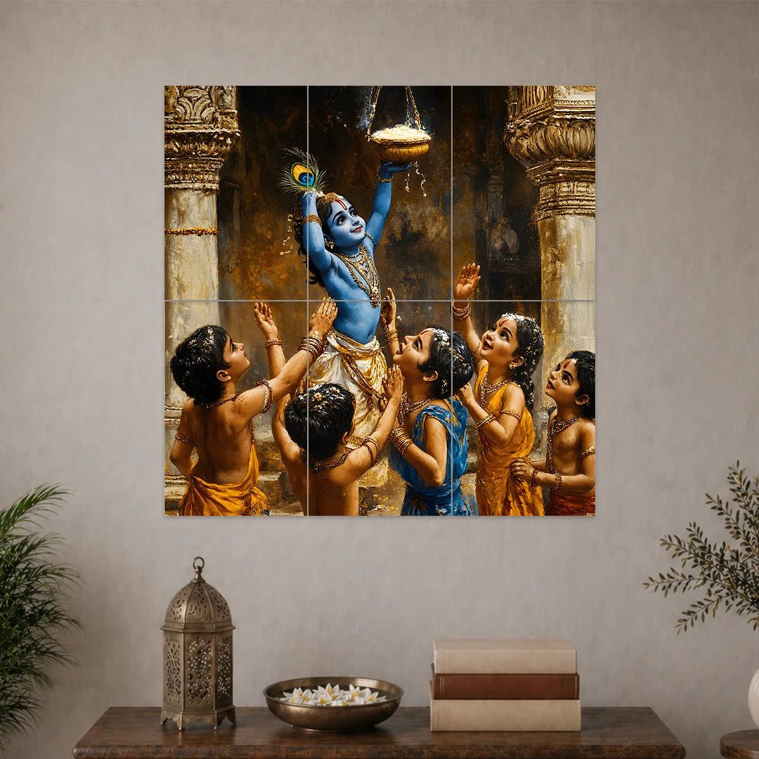 BAL GOPAL POSTER | DEVOTIONAL POSTERS | 6 PIECE SET BLUMUN